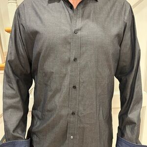 Ben Sherman Dark Gray button down shirt Men’s M